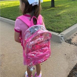 Packed Party Pink Confetti Kids Backpack